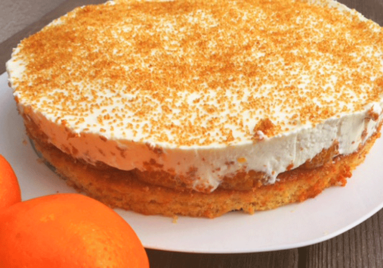 Mandarinen-Schmand-Torte | Küchenmomente