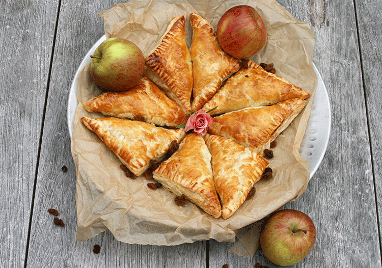 Apfeltaschen (Rezept von meiner Oma) - Küchenmomente