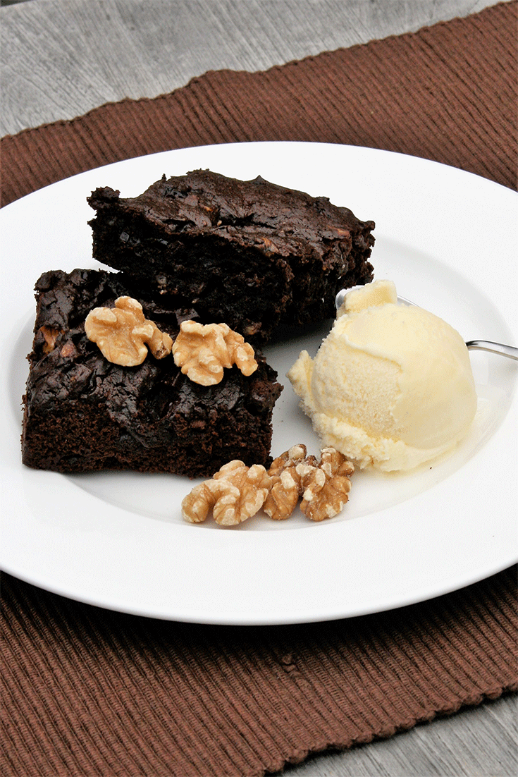 Brownies mit Cranberries (Jamie Oliver)