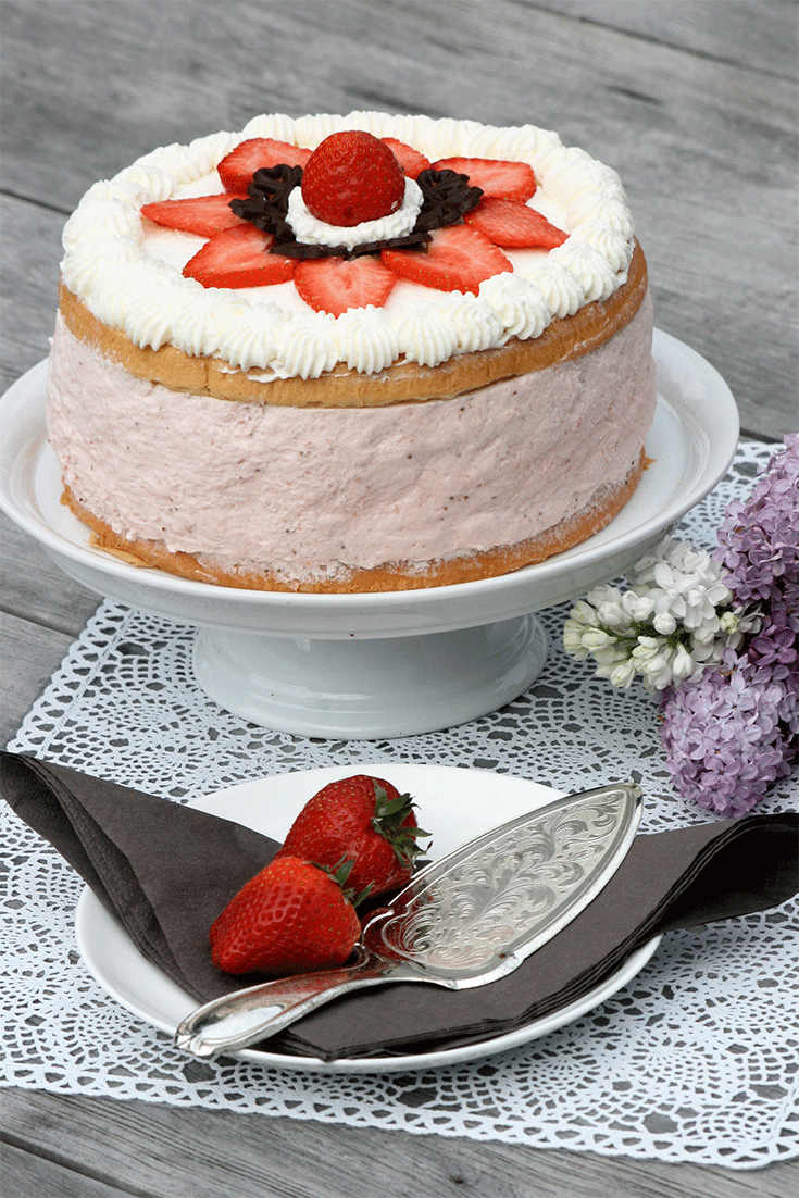 Erdbeer-Rhabarber-Torte - Küchenmomente