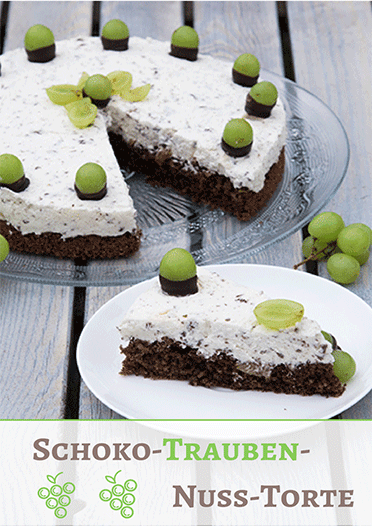 Schoko-Trauben-Nuss-Torte Pinterestpost