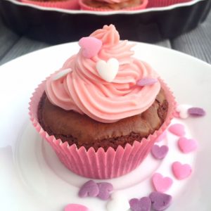 Deko des Cupcakes