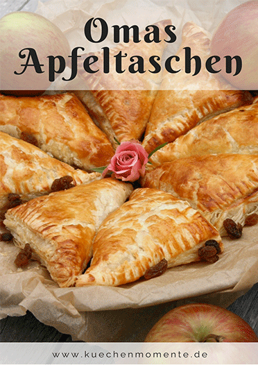 Apfeltaschen (Rezept von meiner Oma) | Küchenmomente