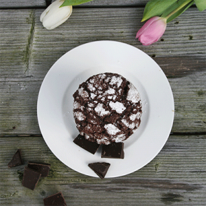 Chocolate Brownie Cookies - innen soft, außen kross
