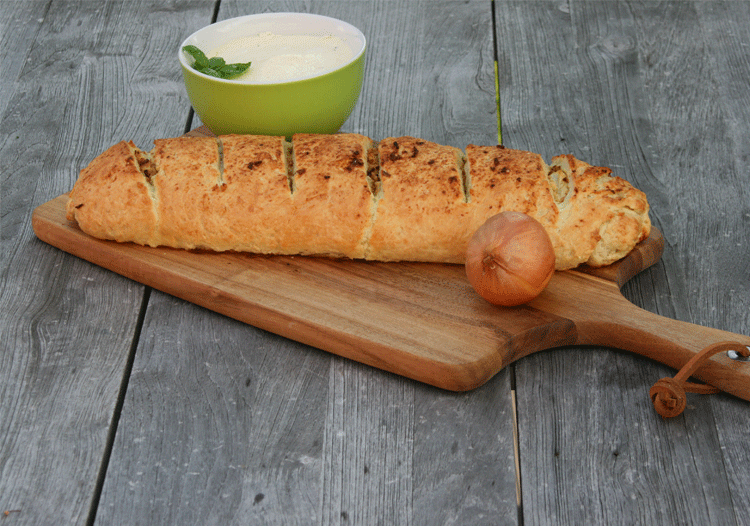 Grillbrot zum Selbstbacken mit Dip