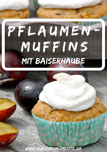 Pflaumen Baiser Muffins