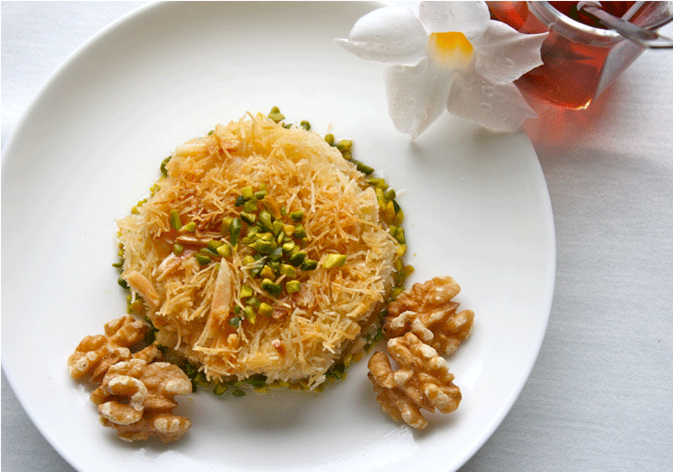 Kadayif Dessert aus der Türkei