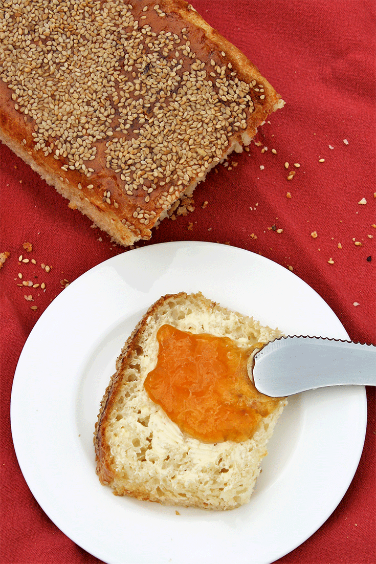 Luftiges Buttermilchbrot