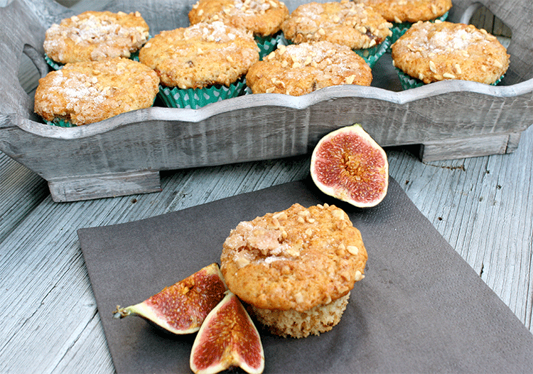 Feigen-Wodka-Muffins - Küchenmomente