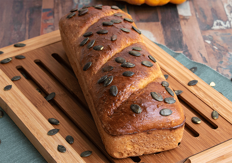 Herbstgenuss Kürbisbrot Ostpreussisch