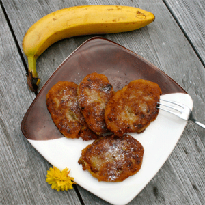 Banana-Fritters wie auf Jamaika