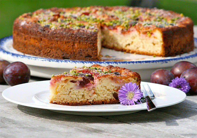 Zwetschgenkuchen mit Mandelsplittern - Küchenmomente