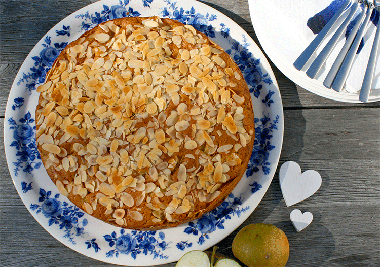 Äppelpaj Apfelkuchen aus Schweden