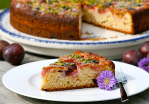 Zwetschgenkuchen mit Mandelsplittern