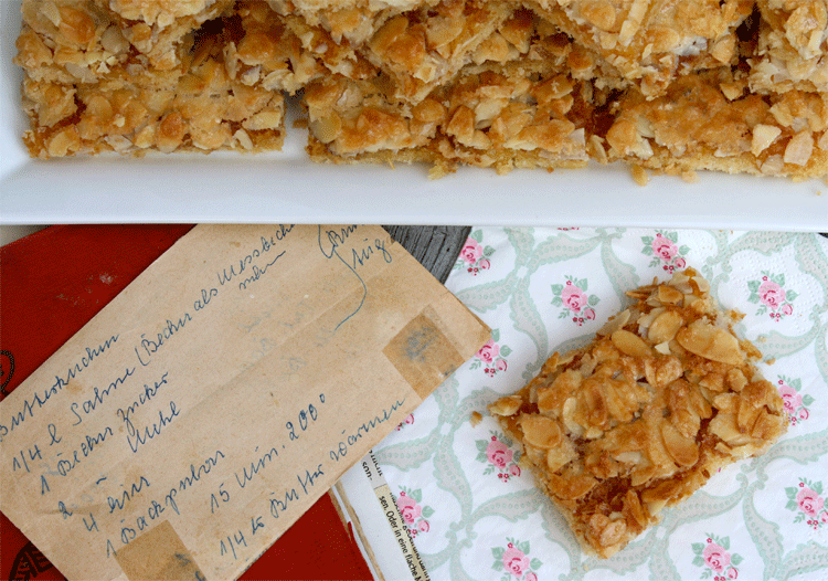 Butterkuchen nach altem Rezept