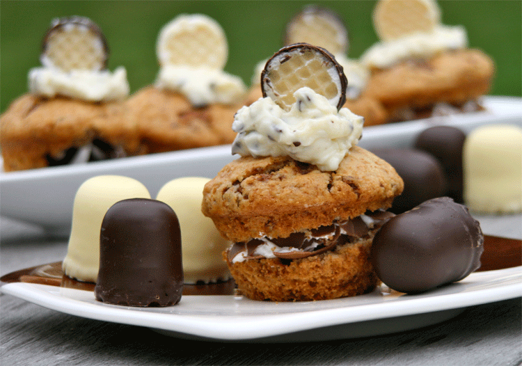 Muffins mit Schaumküssen