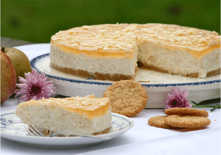 Apfel-Schmand-Torte (no bake) | Küchenmomente