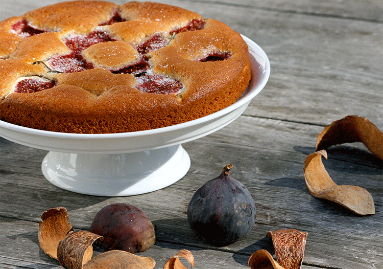 Schneller Feigenkuchen - Gâteau aux figues