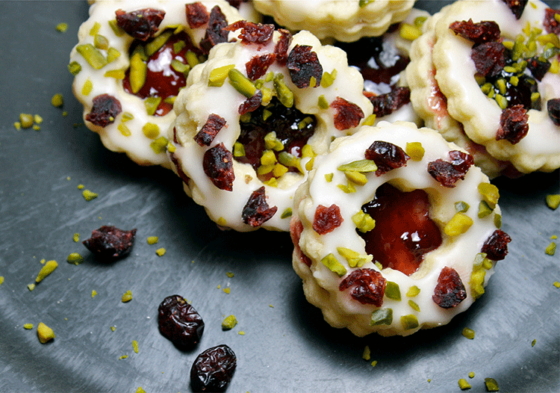 Pistazien Cranberry Kringel - Küchenmomente
