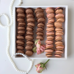 Macarons mit Schokofüllung