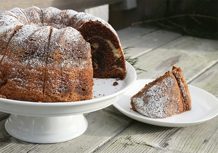 Gugelhupf mit 3 Sorten Schokolade - Küchenmomente