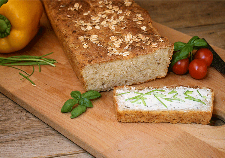 Haferflockenbrot mit Sesam - Küchenmomente