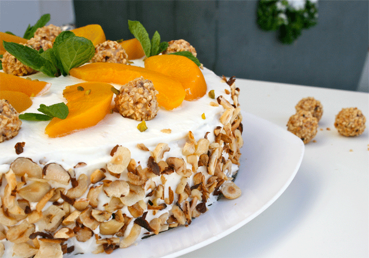 Pfirsich Torte - Rezepte Suchen