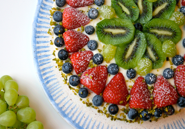 Obsttorte auf italienisch - Torta alla frutta