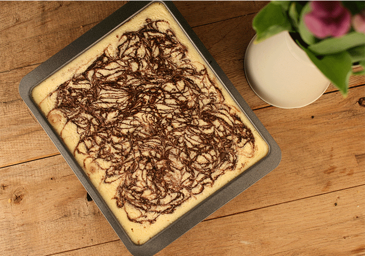 Chocolate Swirl Cheesecake