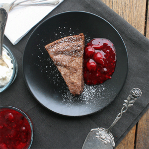 Schwedischer Schokoladenkuchen - Kladdkaka