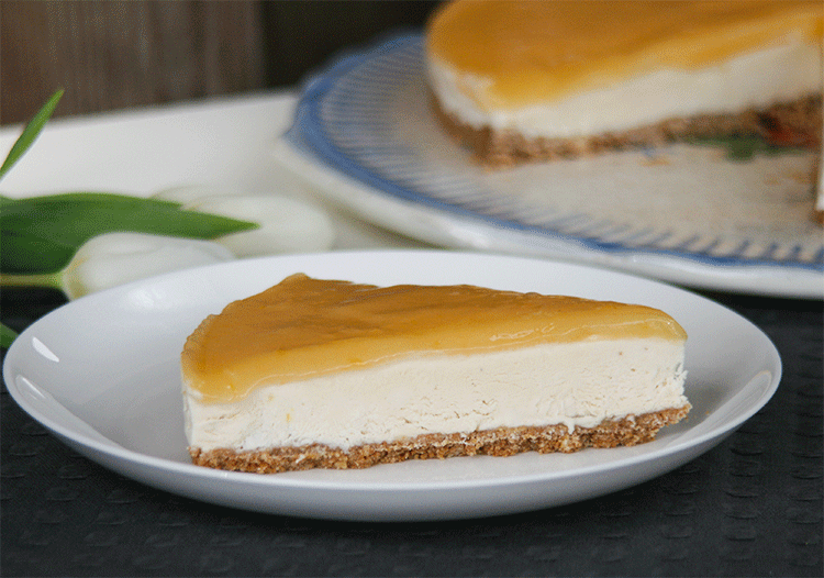 Cheesecake mit Lemon Curd (no bake)