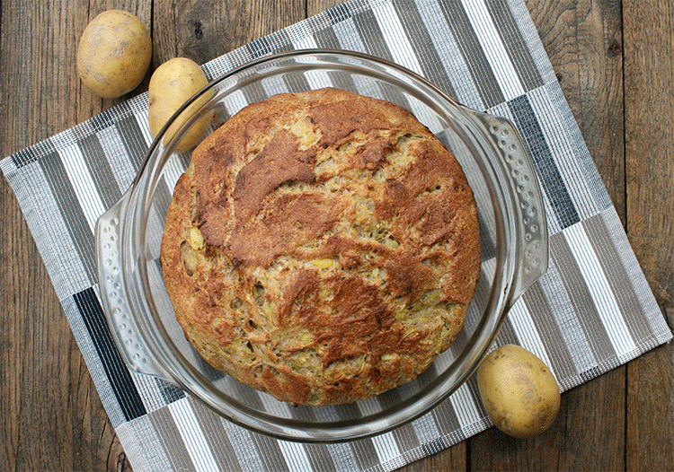 Kartoffel Zucchini Brot | Küchenmomente