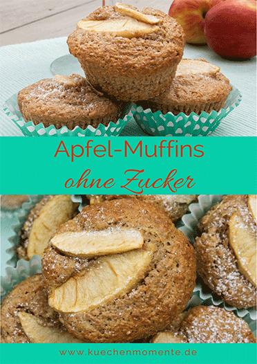 Apfel-Muffins ohne Zucker