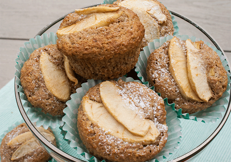 Apfel-Muffins mit Ahornsirup | Küchenmomente
