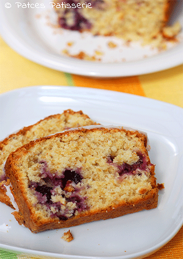 Haferflocken-Blaubeerkuchen