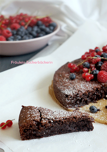 Glutenfreier Schokoladenkuchen (Gastbeitrag) - Küchenmomente