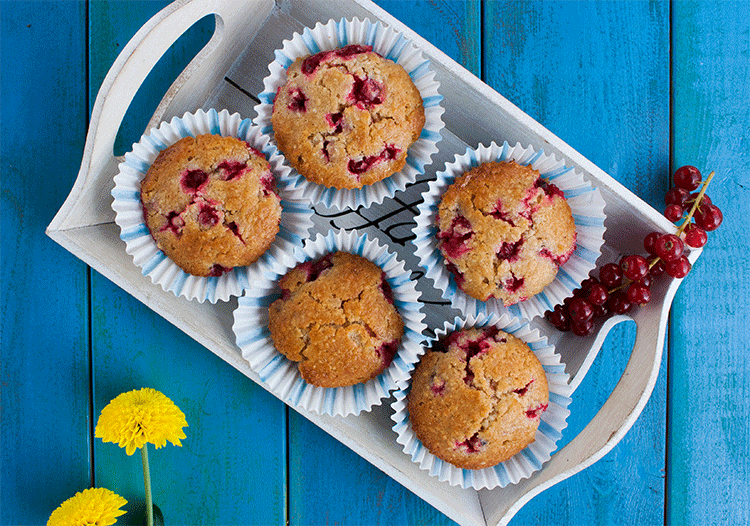 Mandel Cranberry Muffins Mit Zuckerguss — Rezepte Suchen