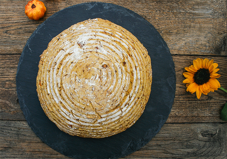 Herbstliches Kürbisbrot