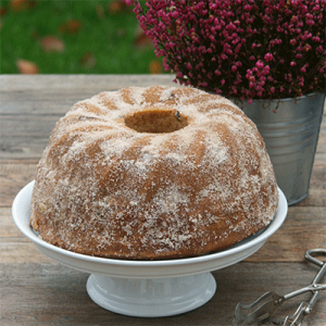 Saftiger Gugelhupf mit Zimt-Zucker-Kruste