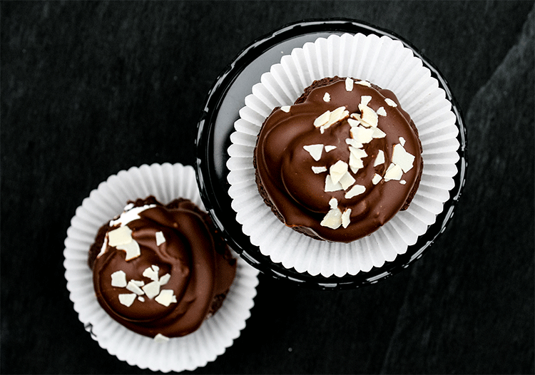 Schoko-Kaffee-Muffins mit Marshmallow-Topping | Küchenmomente