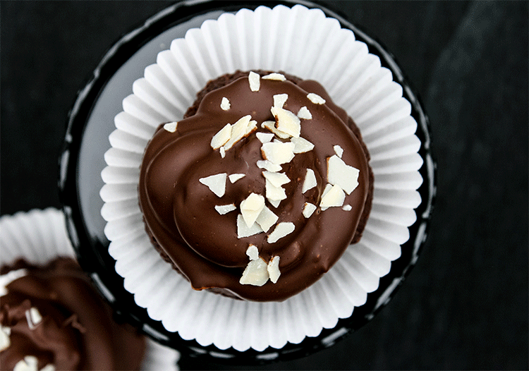Schoko-Kaffee-Muffins mit Marshmallow-Topping - Küchenmomente