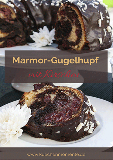 Marmor Gugelhupf mit Kirschen