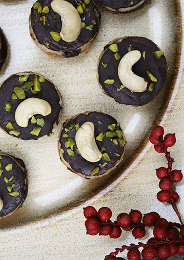 Cashew Nusstaler lecker gefüllt