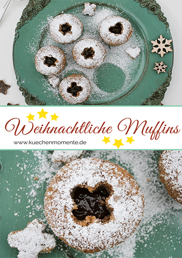 Weihnachtliche Muffins