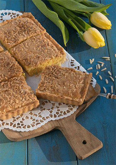 Tarte mit Mandel-Amaretto