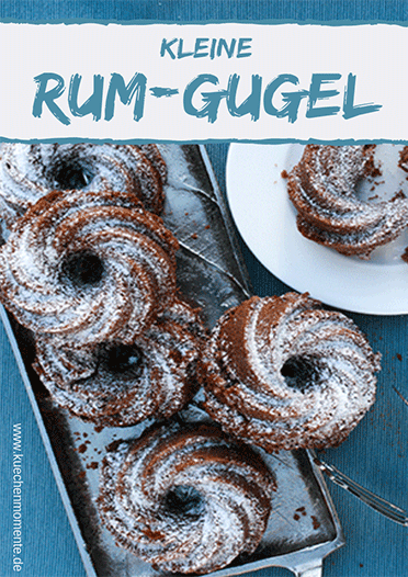 Kleine Rum-Marzipan-Gugel