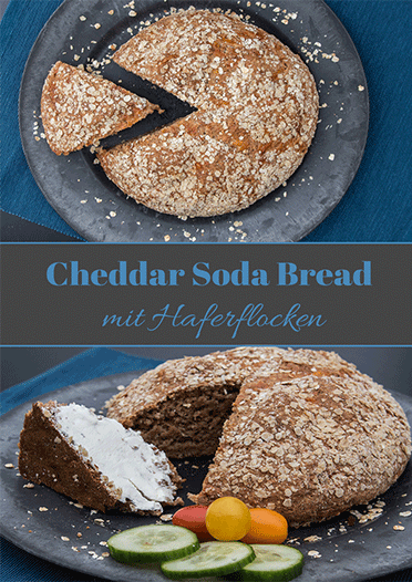 Cheddar Soda Bread mit Haferflocken Pinterestboard