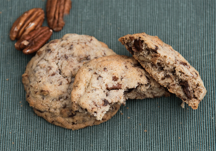 Pekannuss-Schokoladen-Cookies