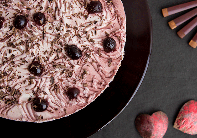 Amarena-Kirschtorte ohne Backen