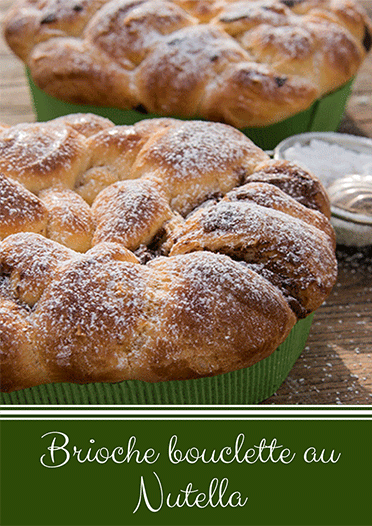 Brioche bouclettes au Nutella Pinterestpost